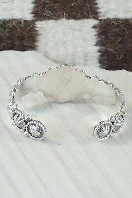 Navajo Turquoise & Sterling Silver Bracelet - Bobby Platero