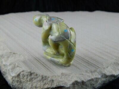 Lizard Zuni Fetish Carving - Chris Pooacha - High Lonesome Trading