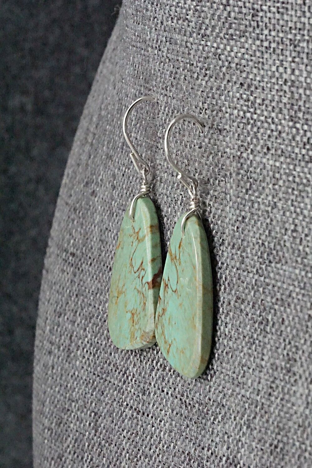 Turquoise & Sterling Silver Earrings - Sharon Abeyta