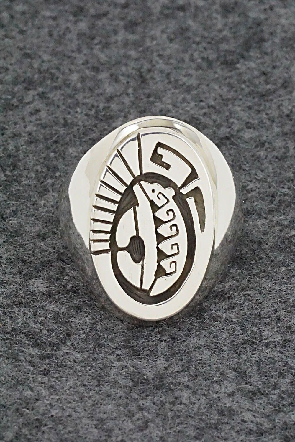 Sterling Silver Ring - Calvin Peterson - Size 9