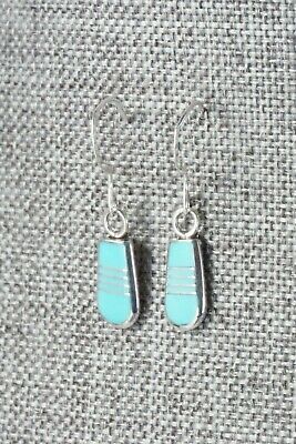 Turquoise & Sterling Silver Earrings - Valentino Laate