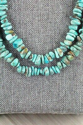 Turquoise & Sterling Silver Necklace - Navajo