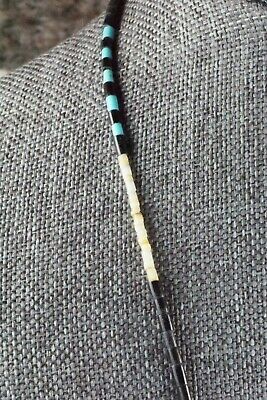 Turquoise, Shell, Coral & Sterling Silver Necklace - Esquipula Tenorio