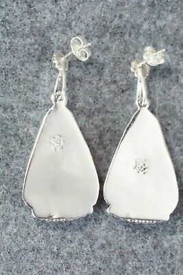 Turquoise & Sterling Silver Earrings - Sharon McCarthy