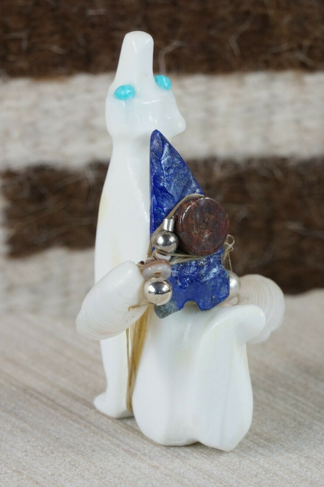 Wolf Zuni Fetish Carving - Lance Deysee - High Lonesome Trading