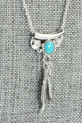 Turquoise & Sterling Silver Necklace - Sharon McCarthy