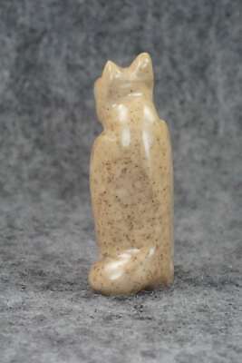 Mountain Lion Zuni Fetish Carving - Gilbert Lonjose