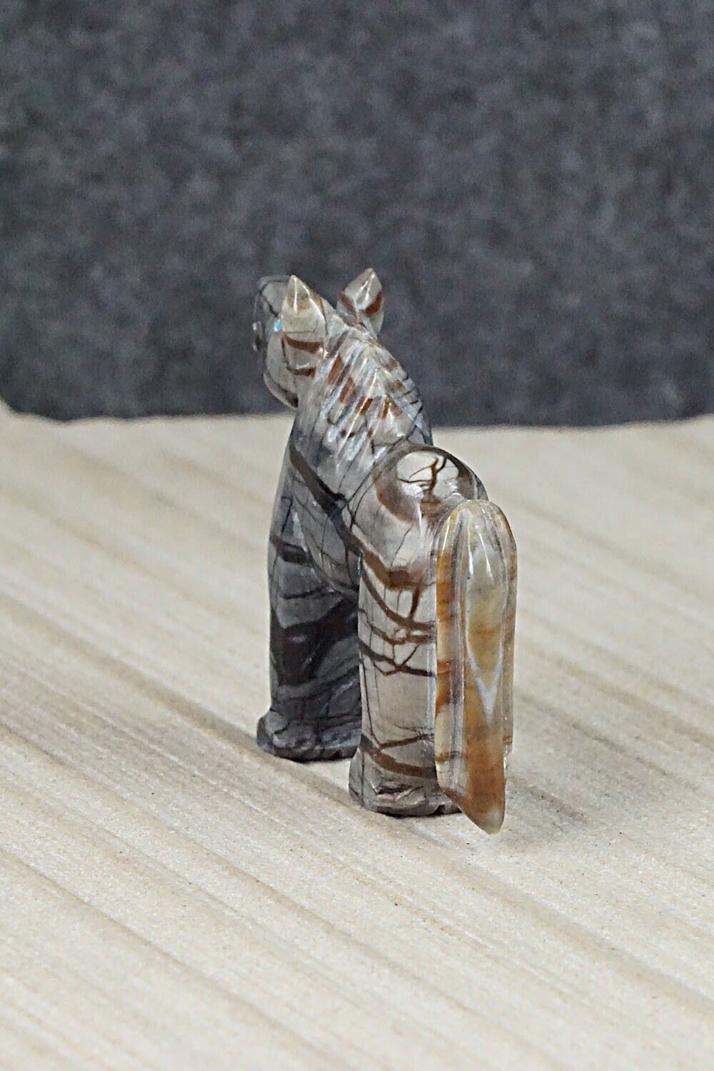 Horse Navajo Fetish Carving - Albert Livingston