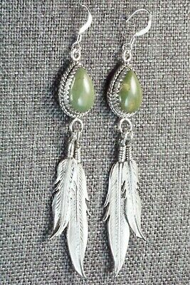 Turquoise & Sterling Silver Earrings - Judy Largo