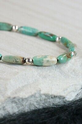 Navajo Turquoise & Sterling Silver Necklace - Native American