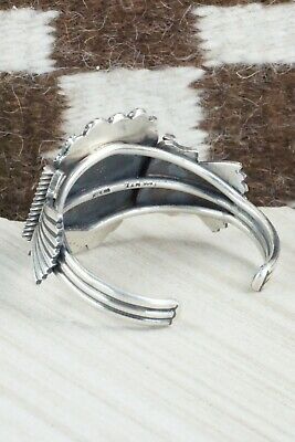 Turquoise and Sterling Silver Bracelet - Leon Martinez