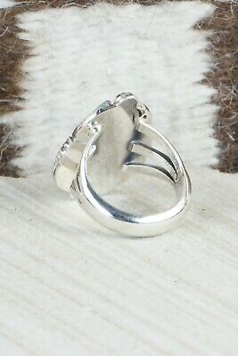 Turquoise & Sterling Silver Ring - Irvin Tsosie - Size 7.25