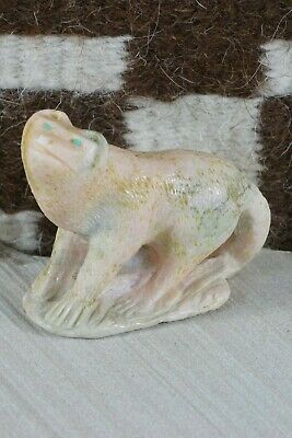 Wolf Zuni Fetish Carving - Calvin Weeka Jr. - High Lonesome Trading