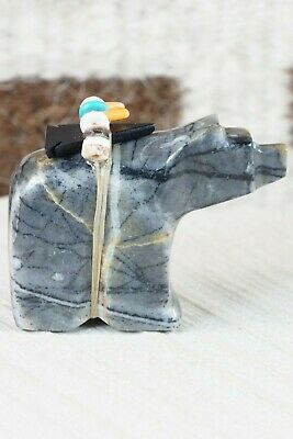 Bear Zuni Fetish Carving - Tony Laiwakete - High Lonesome Trading