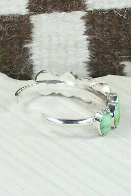 Turquoise & Sterling Silver Bracelet - Thomas Yazzie - High Lonesome Trading