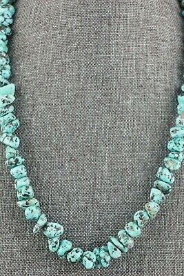 Navajo Turquoise Nugget Necklace - Louise Joe - High Lonesome Trading