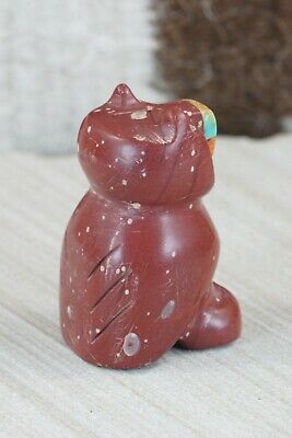 Owl Zuni Fetish Carving - Brandon Phillips