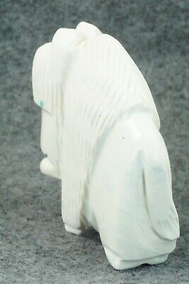 Buffalo Zuni Fetish Carving - Gilbert Lonjose