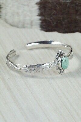 Turquoise & Sterling Silver Bracelet - Bobby Platero