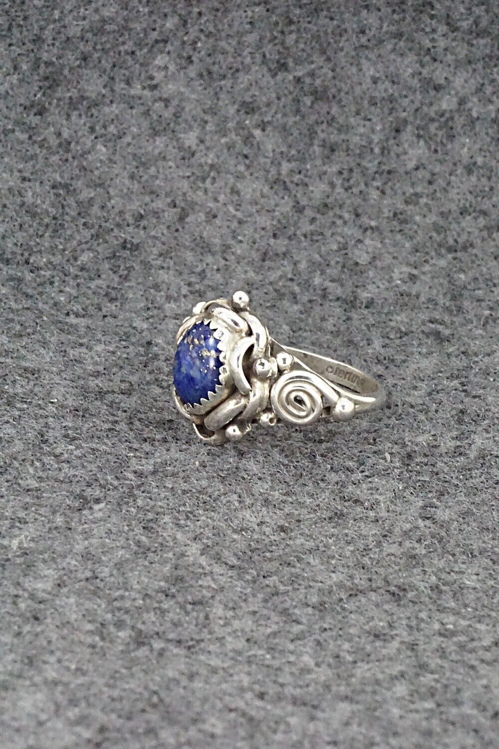 Lapis & Sterling Silver Ring - Maritta Martinez - Size 7