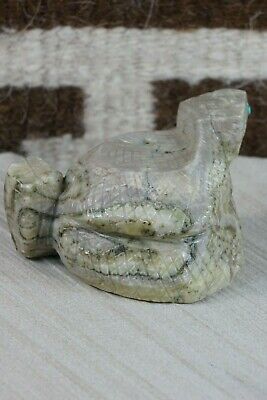 Rattlesnake Zuni Fetish Carving - Kent Banteah - High Lonesome Trading