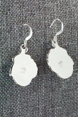 Turquoise & Sterling Silver Earrings - Roberta Begay