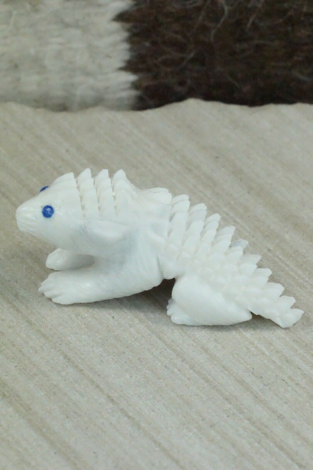 Porcupine Zuni Fetish Carving - Jonas Hastito