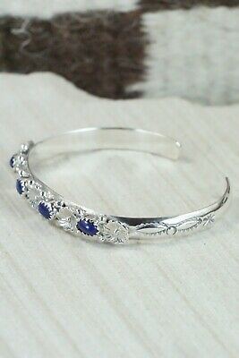 Lapis & Sterling Silver Bracelet - Roger Pino