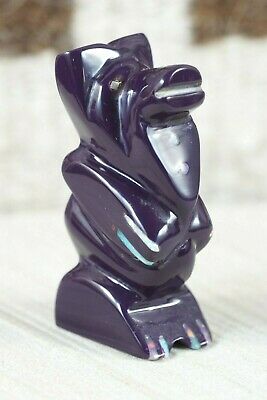 Bear Zuni Fetish Carving - Rodney Quam - High Lonesome Trading