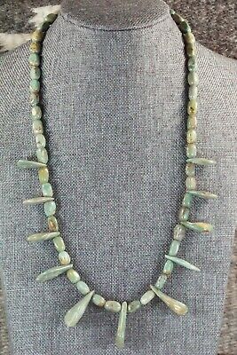 Turquoise & Sterling Silver Necklace - Navajo