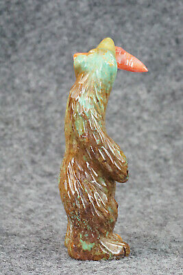 Bear Zuni Fetish Carving - Andres Quandelacy