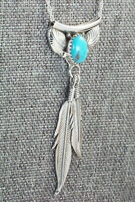 Turquoise & Sterling Silver Necklace - Sharon McCarthy