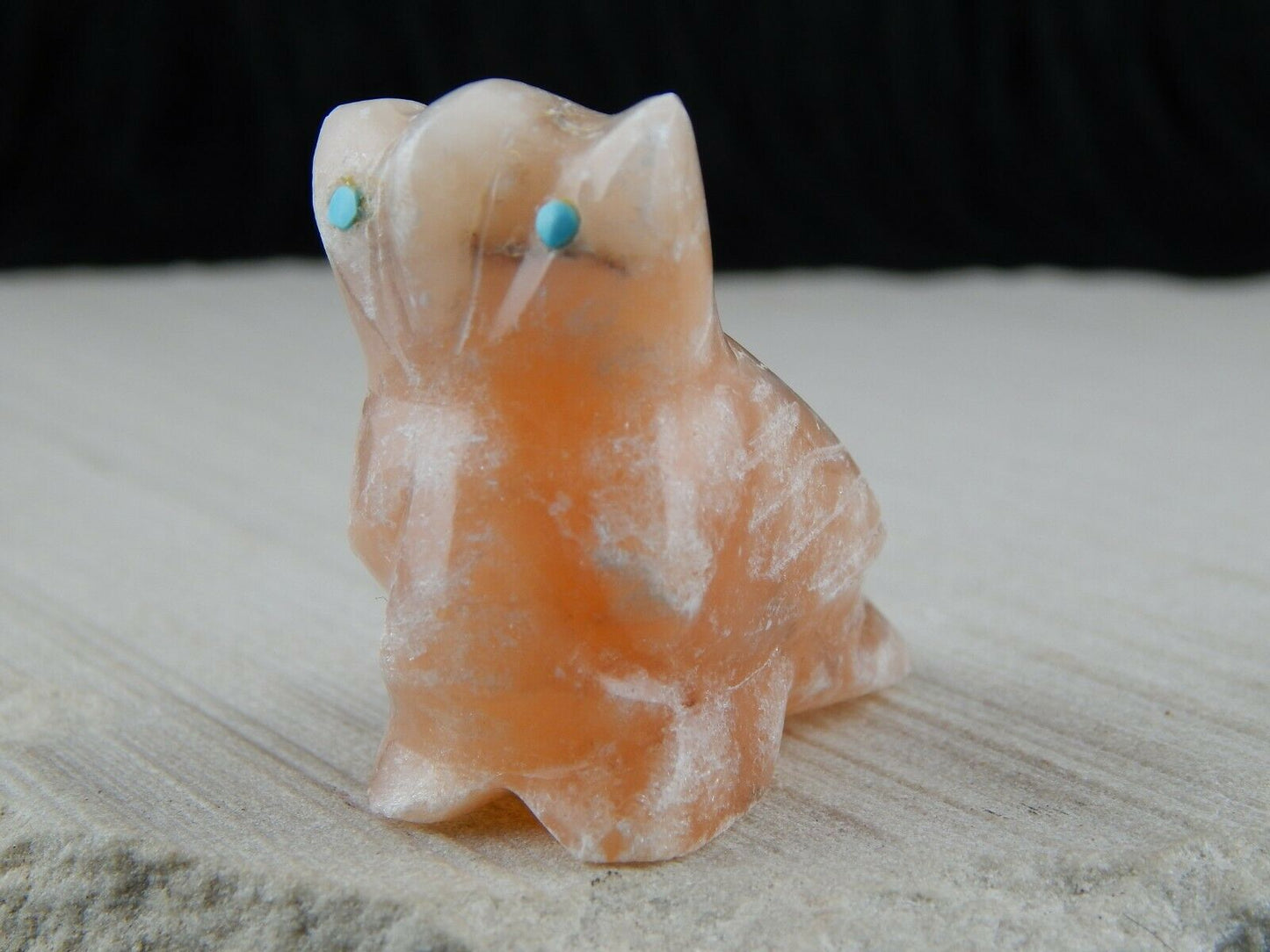 Owl Zuni Fetish Carving - Lena Boone - High Lonesome Trading