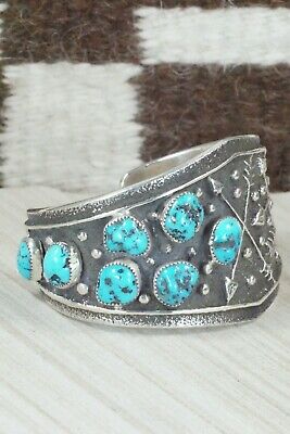 Turquoise & Sterling Silver Bracelet - Delbert Arviso