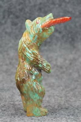 Bear Zuni Fetish Carving - Andres Quandelacy