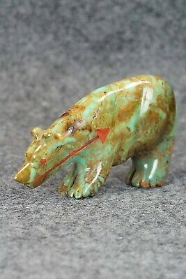Bear Zuni Fetish Carving - Andres Quandelacy