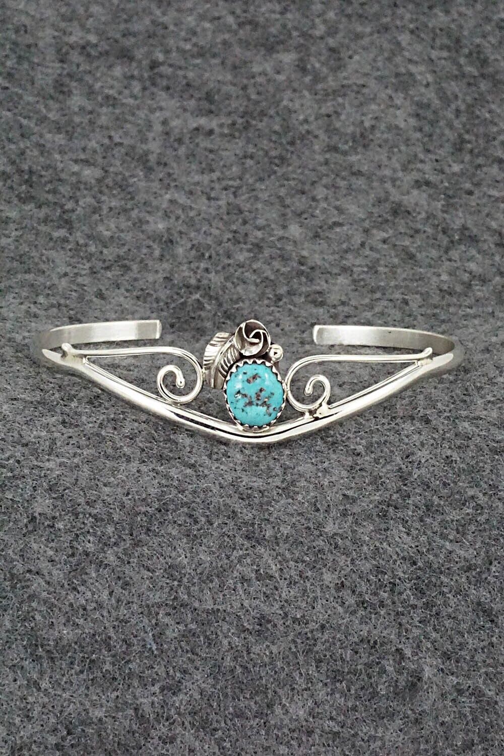 Turquoise & Sterling Silver Bracelet - Max Calladitto