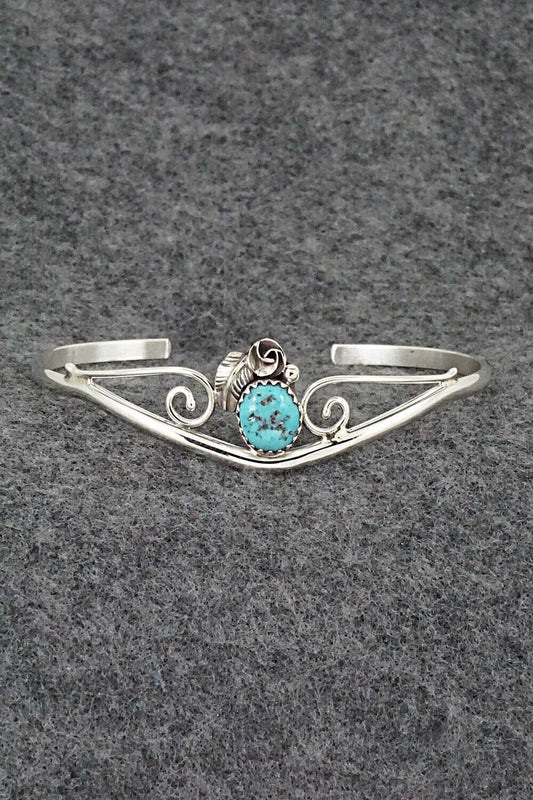 Turquoise & Sterling Silver Bracelet - Max Calladitto