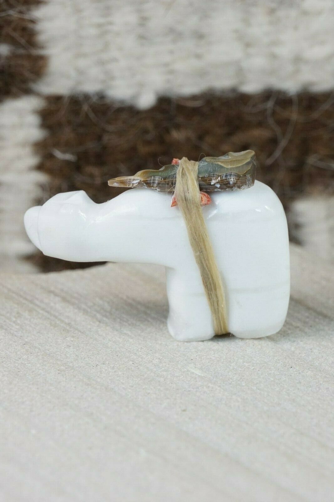 Bear Zuni Fetish Carving - Lance Deysee - High Lonesome Trading