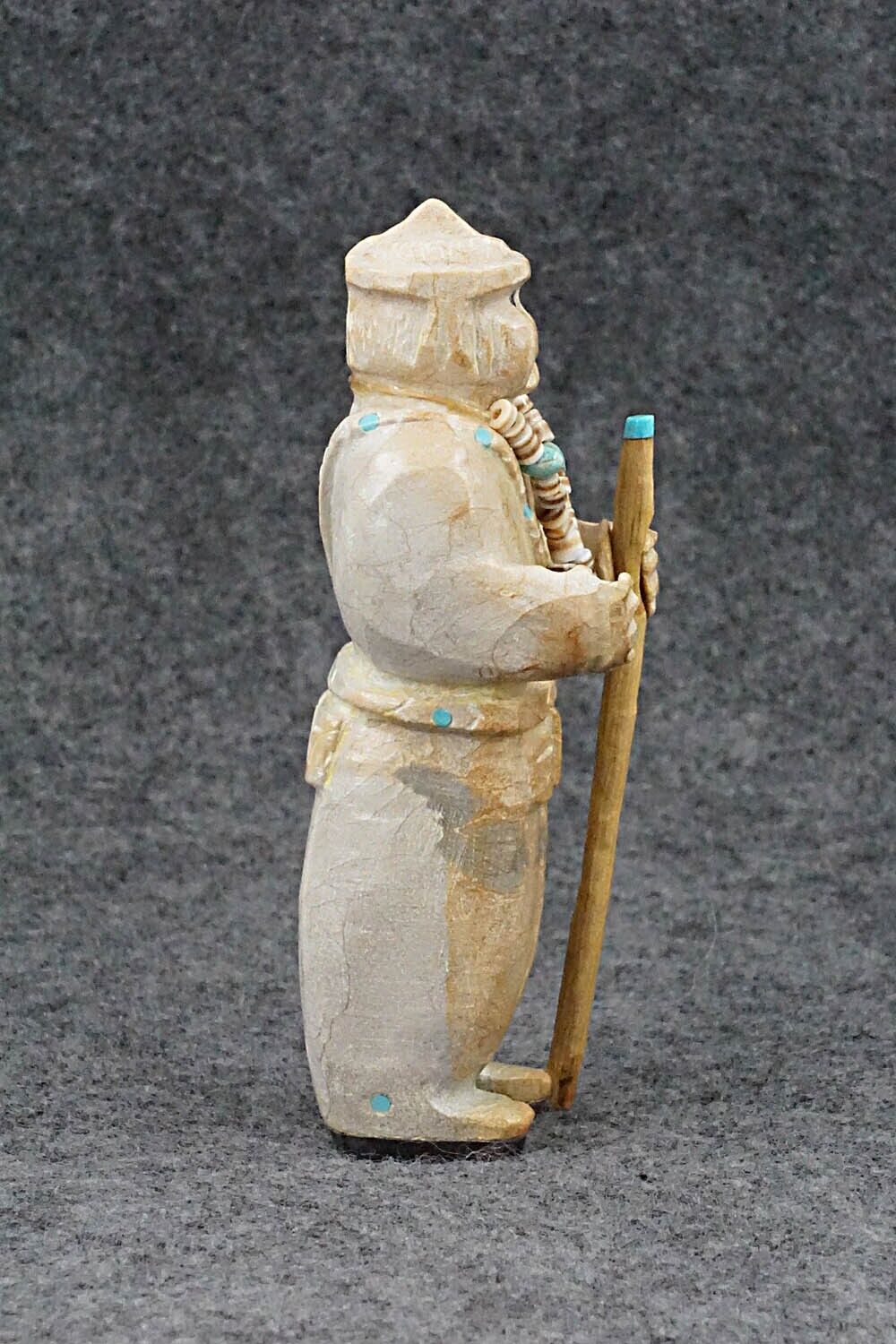Zuni Farmer Zuni Fetish Carving - Freddie Leekya