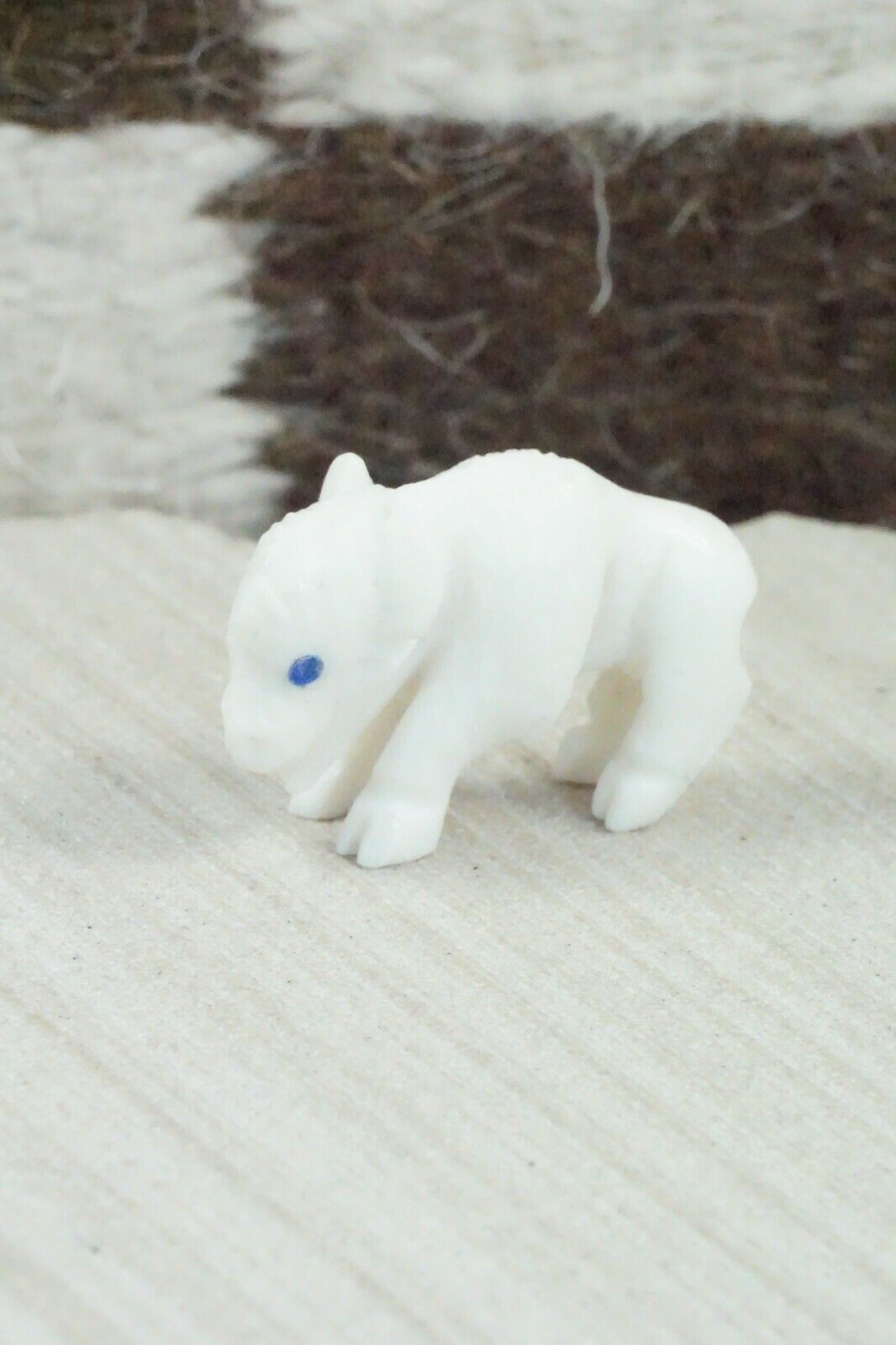 Buffalo Zuni Fetish Carving - Jonas Hustito