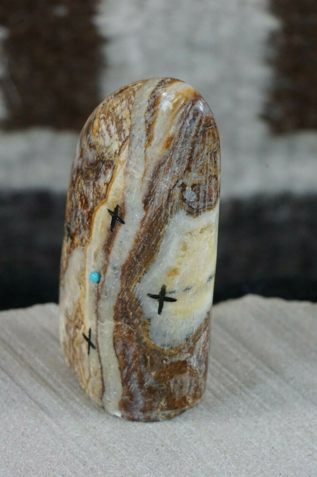 Corn Maiden Zuni Fetish Carving - Stuart Quandelacy - High Lonesome Trading