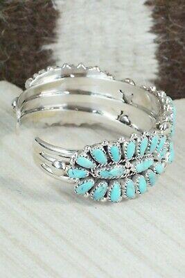 Turquoise & Sterling Silver Bracelet - Jazz Wilson - High Lonesome Trading