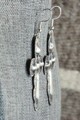 Sterling Silver Earrings - Tim Yazzie