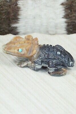Horned Toad Zuni Fetish Carving - Dana Malani