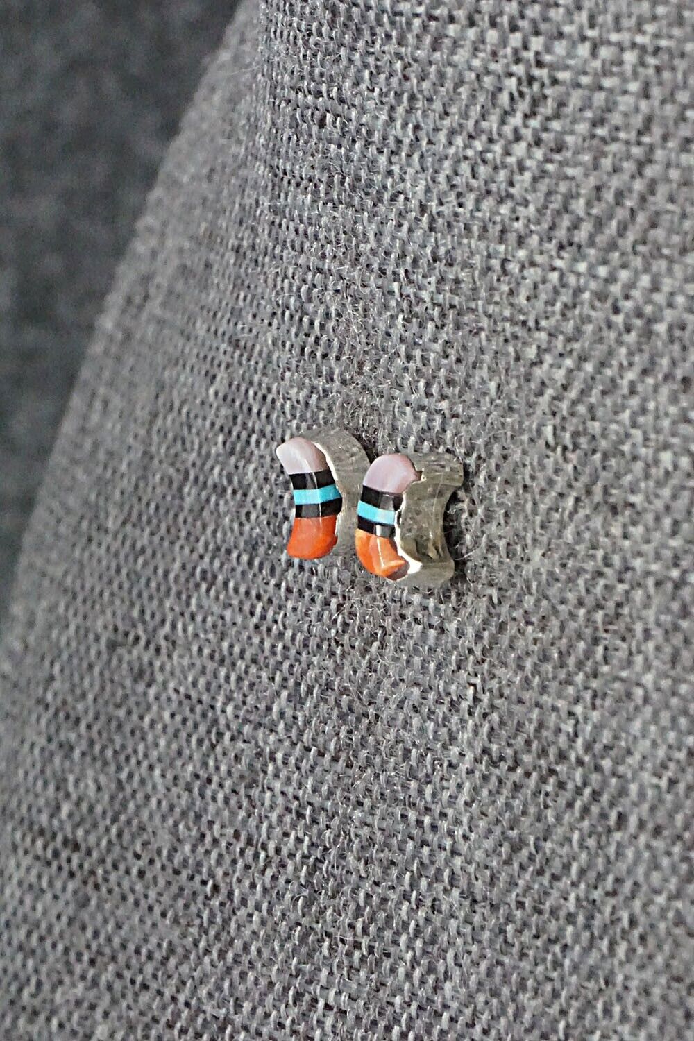 Multi Stone & Sterling Silver Earrings - Francisco Chapito
