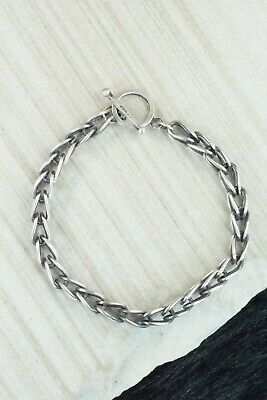 Sterling Silver Link Bracelet - Delvin John