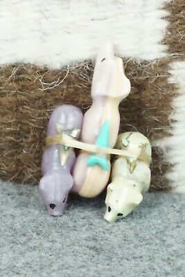 Bear Zuni Fetish Carving - Jeff Eriacho
