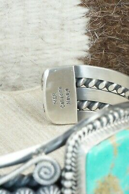 Royston Turquoise & Sterling Silver Bracelet - Michael Calladitto