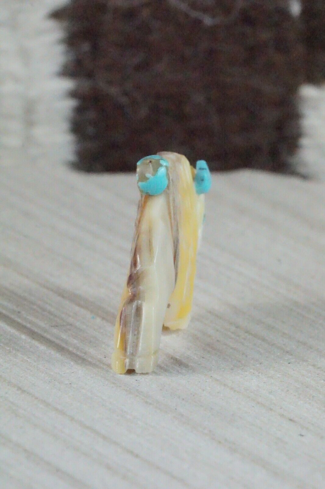 Buffalo Zuni Fetish Carving - Kevin Quam